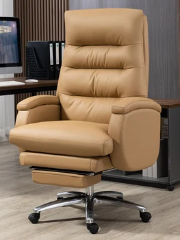 Karšto pardavimo aliuminio lydinio pėdų biuro kėdė ergonomika sėdima kompiuterio kėdė namų atlošas mokymosi sėdynės E-sporto sofa boss Nuotrauka